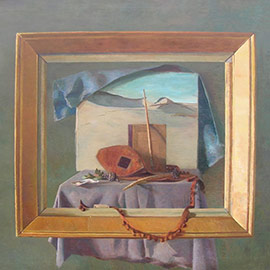 37. Gordon Peers (1909 – 1988), <i>Painter’s Beach Still Life</i>, Oil on Canvas, 29" x 35.5"
