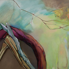 <i>After the Rain, 2013</i> Oil on Linen 36" x 50"