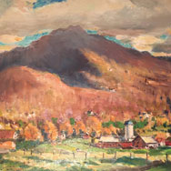 Antonio Cirino (1888 – 1983), Vermont, Oil on Board 10” x 12”