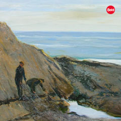 Elijah Baxter, Mist & Sea, Oil on Canvas 36" x 36", $10,000.