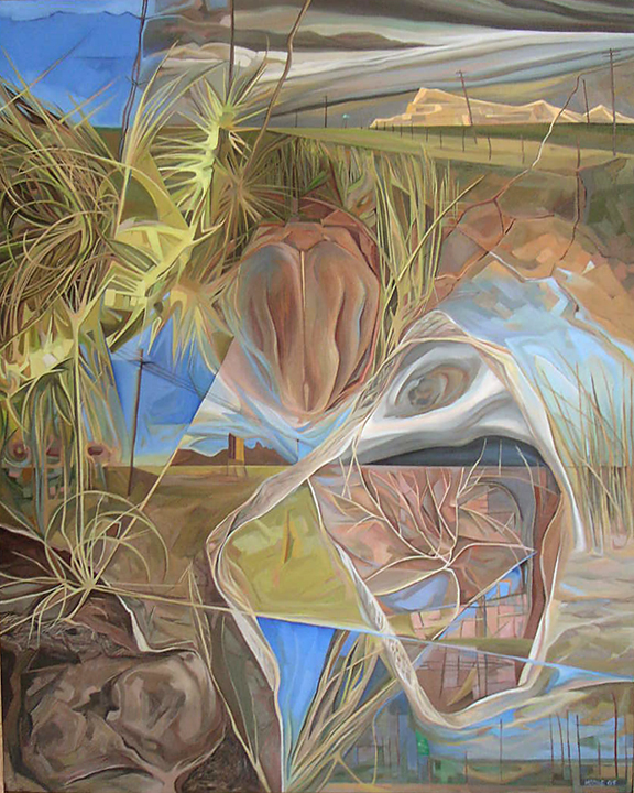 Badlands: Prairie, 2003, Oil/Canvas, 30x40