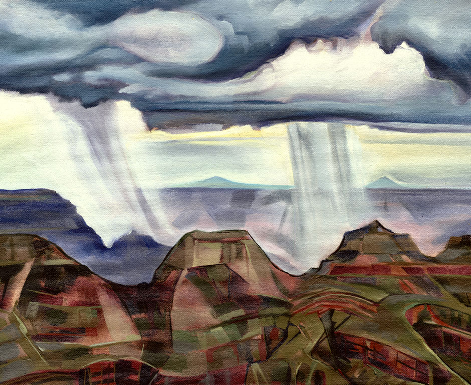 Monsoon, 2013, Oil/Panel, 11x14