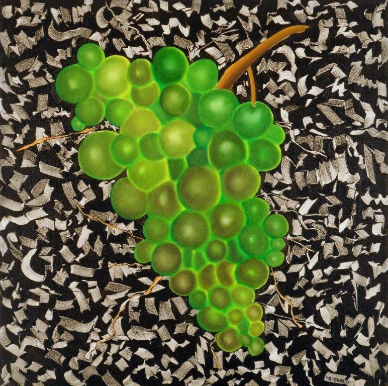 Green Grapes, 24” x 24”