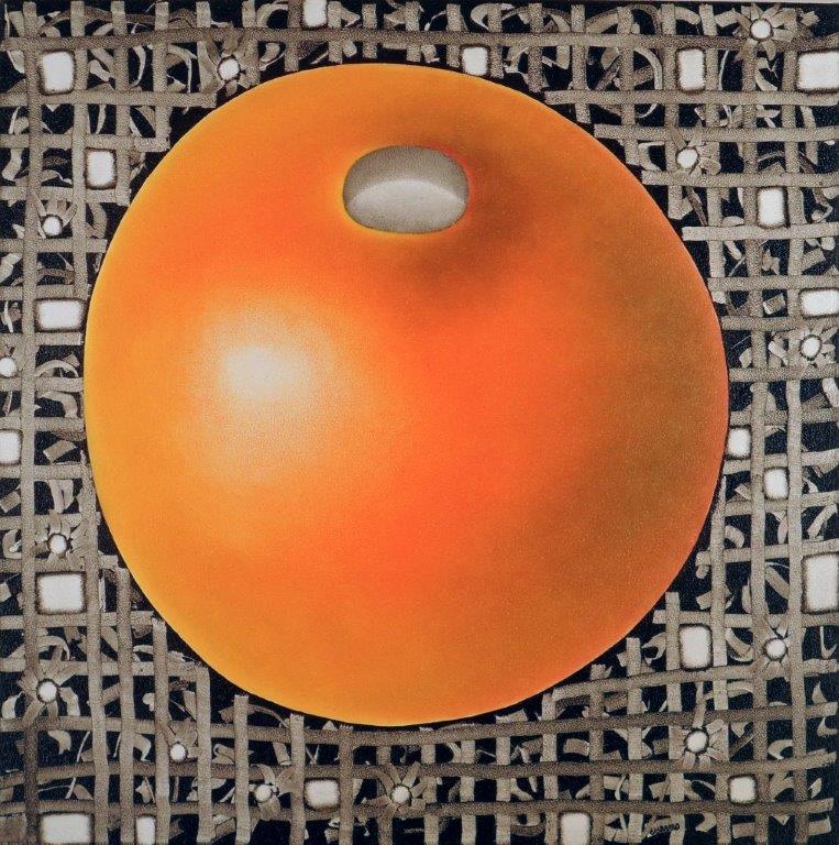 Orange II, 34” x 34” 